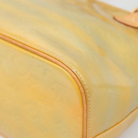 LOUIS VUITTON Monogram Vernis Houston Hand Bag Gris M91053 - Picture 5 of 13